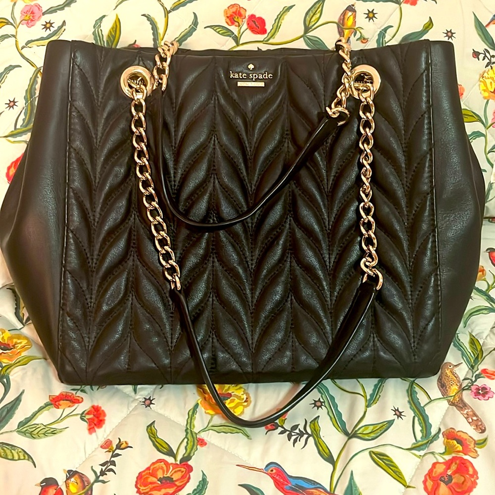 Like new Kate Spade Black Leather Purse